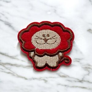 Lion Embroidered Patch